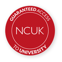 NCUK Guaranteed Access to University Logo