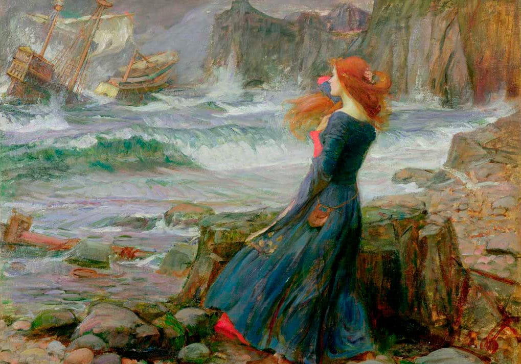 Waterhouse Miranda The Tempest