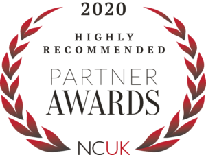 NCUK Partner Awards Highly Recommended Badge