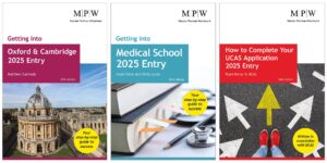 Three Getting Into guide book covers